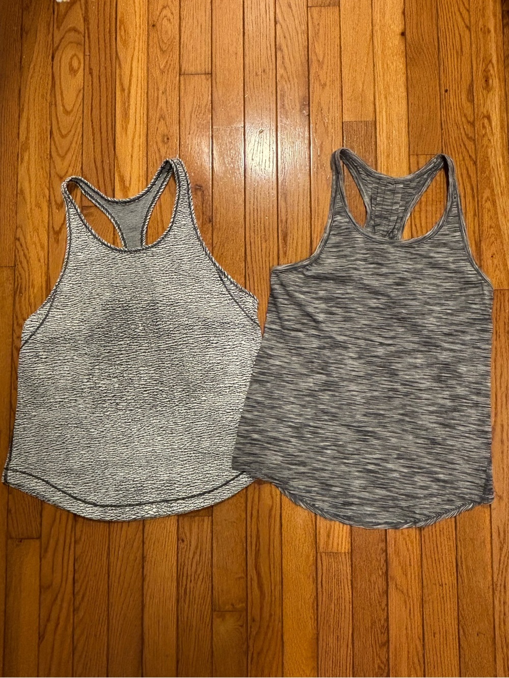 Lululemon Women’s Gray Racerback Tank Top Bundle - Size Small 4- Love Tank Top